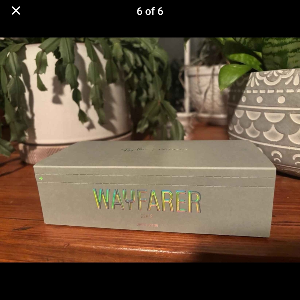 Ray-Ban Transparent LIMITED EDITION Wayfarer SMART glasses